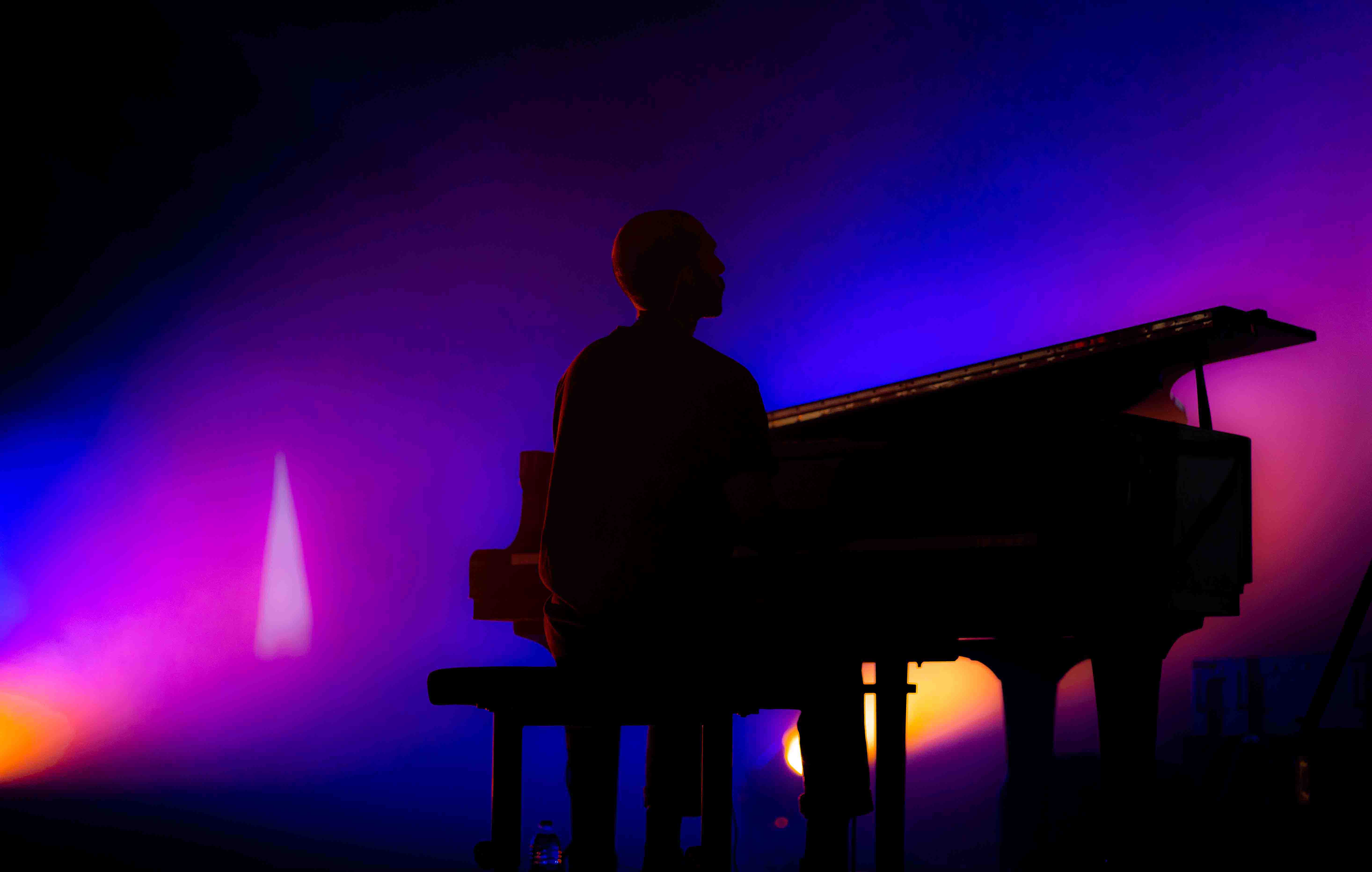 Pianiste de Thylacine en concert